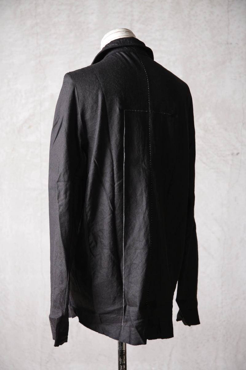 画像7: Wir Lineal / リネアル / FL721-W103 / Inorganic DRESS SHIRTS Dress LR st cloth / Blinken (7)