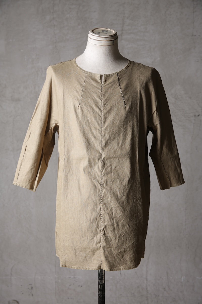 画像11: Wir Lineal / リネアル / FL721-W114 / Inorganic DRESS FABRIC TQ SLEEVE Dress LR st cloth / Buchen (11)