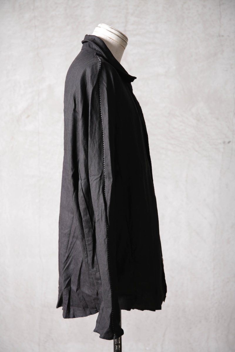 画像6: Wir Lineal / リネアル / FL721-W103 / Inorganic DRESS SHIRTS Dress LR st cloth / Blinken (6)