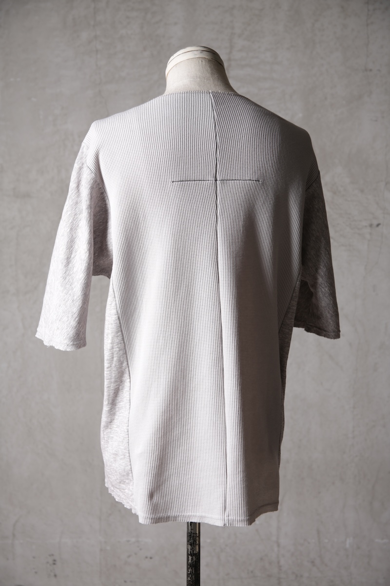 画像8: Wir Lineal / リネアル / KL014-W124 / Schnittpunkt HALF SLEEVE #1 / Umdrehen 20CP Warfful knit / Umdrehen (8)