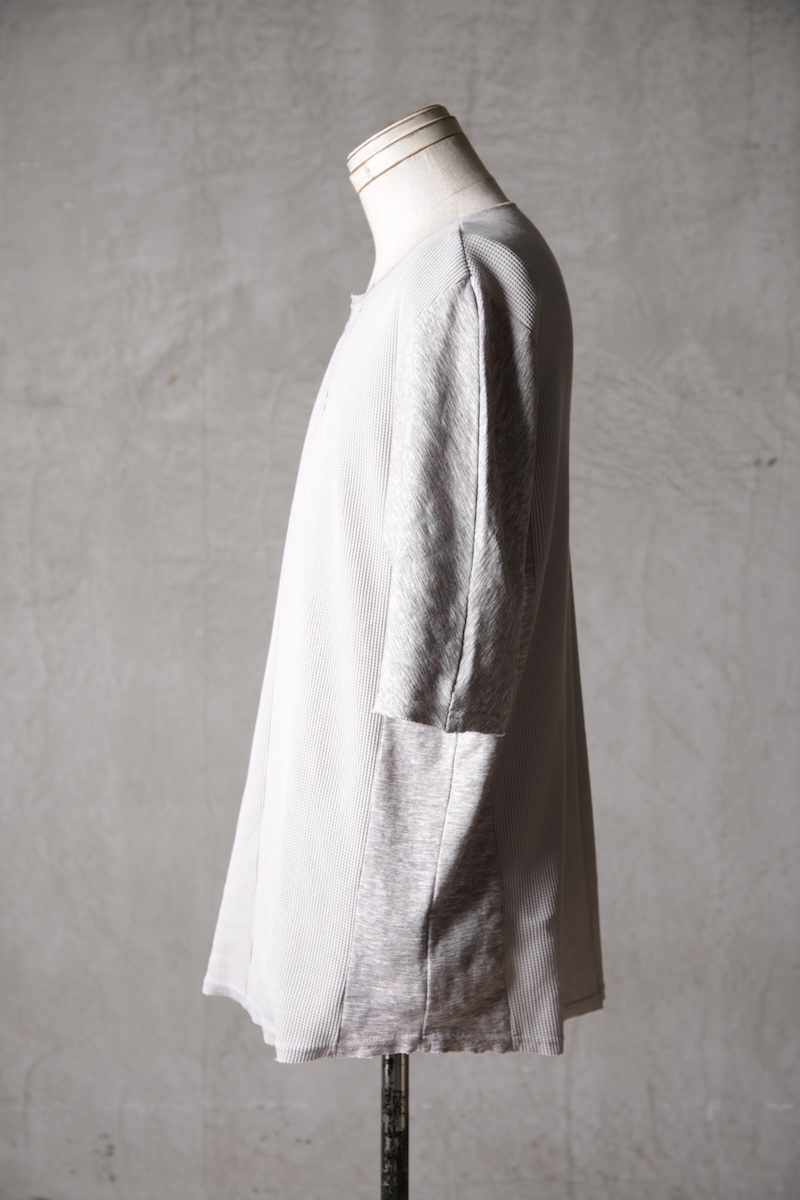 画像5: Wir Lineal / リネアル / KL014-W124 / Schnittpunkt HALF SLEEVE #1 / Umdrehen 20CP Warfful knit / Umdrehen (5)