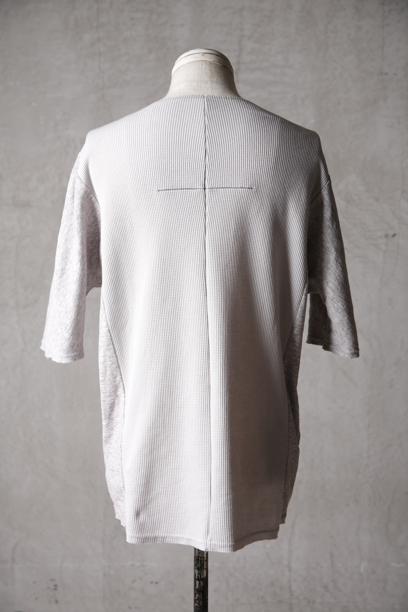 画像9: Wir Lineal / リネアル / KL014-W124 / Schnittpunkt HALF SLEEVE #1 / Umdrehen 20CP Warfful knit / Umdrehen (9)