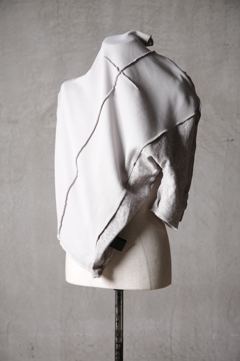 画像10: Wir Lineal / リネアル / KL014-W124 / Schnittpunkt HALF SLEEVE #1 / Umdrehen 20CP Warfful knit / Umdrehen (10)